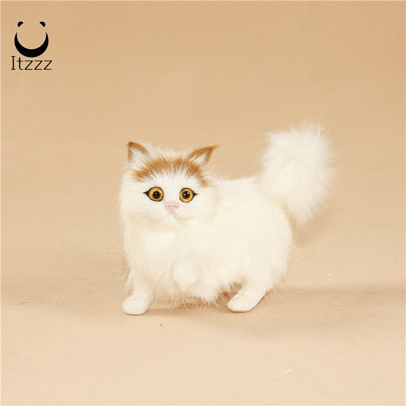 Fur toysCatChina Toy Factory Promotional Baby Cute Stuffed Toys Lovely Plush CatHEZE HENGFANG LEATHER & FUR CRAFT CO., LTD